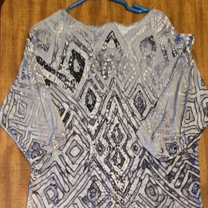 Jones New York Tunic top, size M